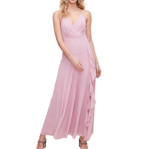 Astr The Label Holland Maxi Dress Blush Size S